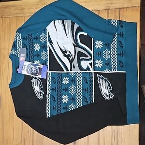 NWT Philadelphia Eagles NFL FOCO sweater Sz Large